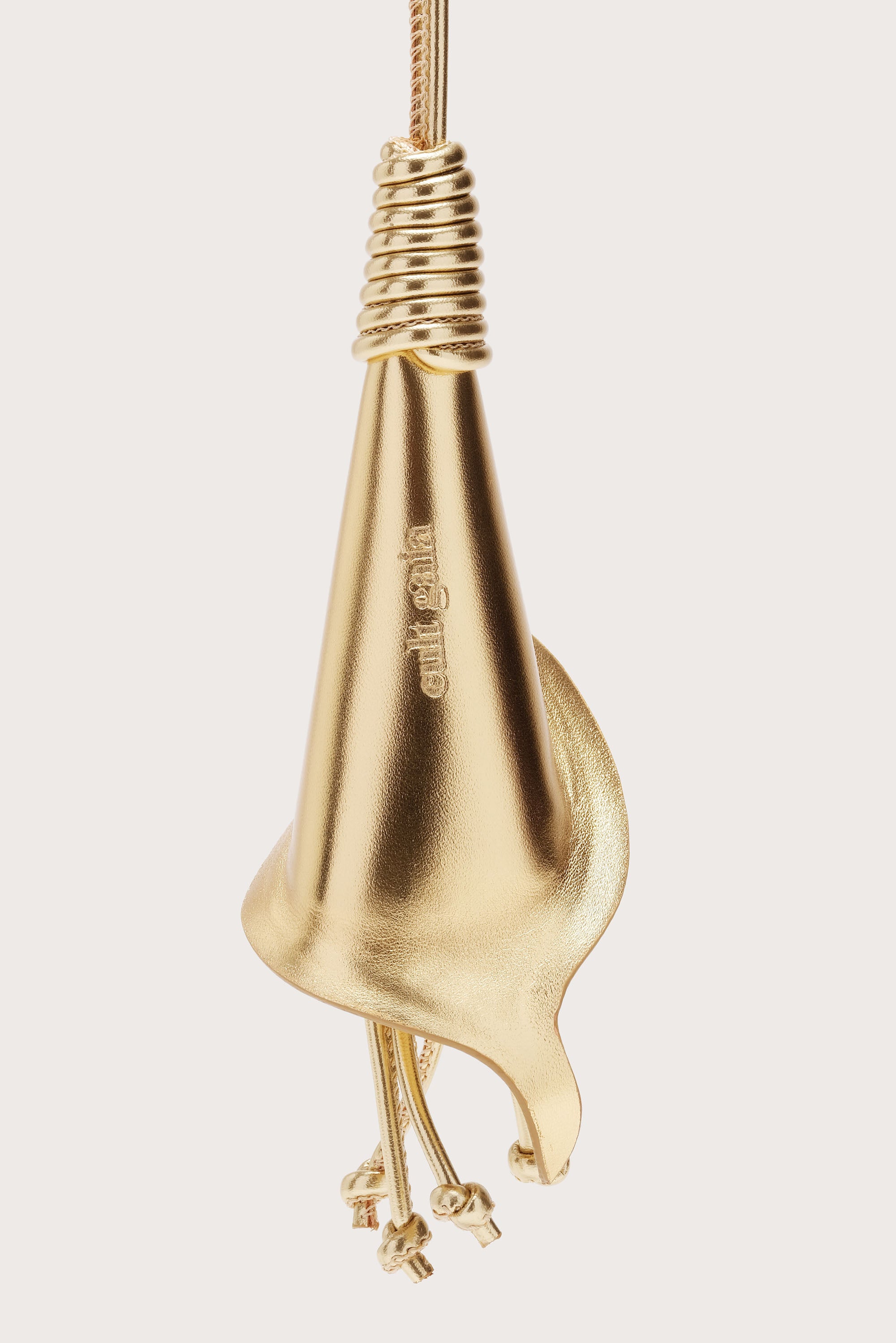 CALLA BAG CHARM - BRASS