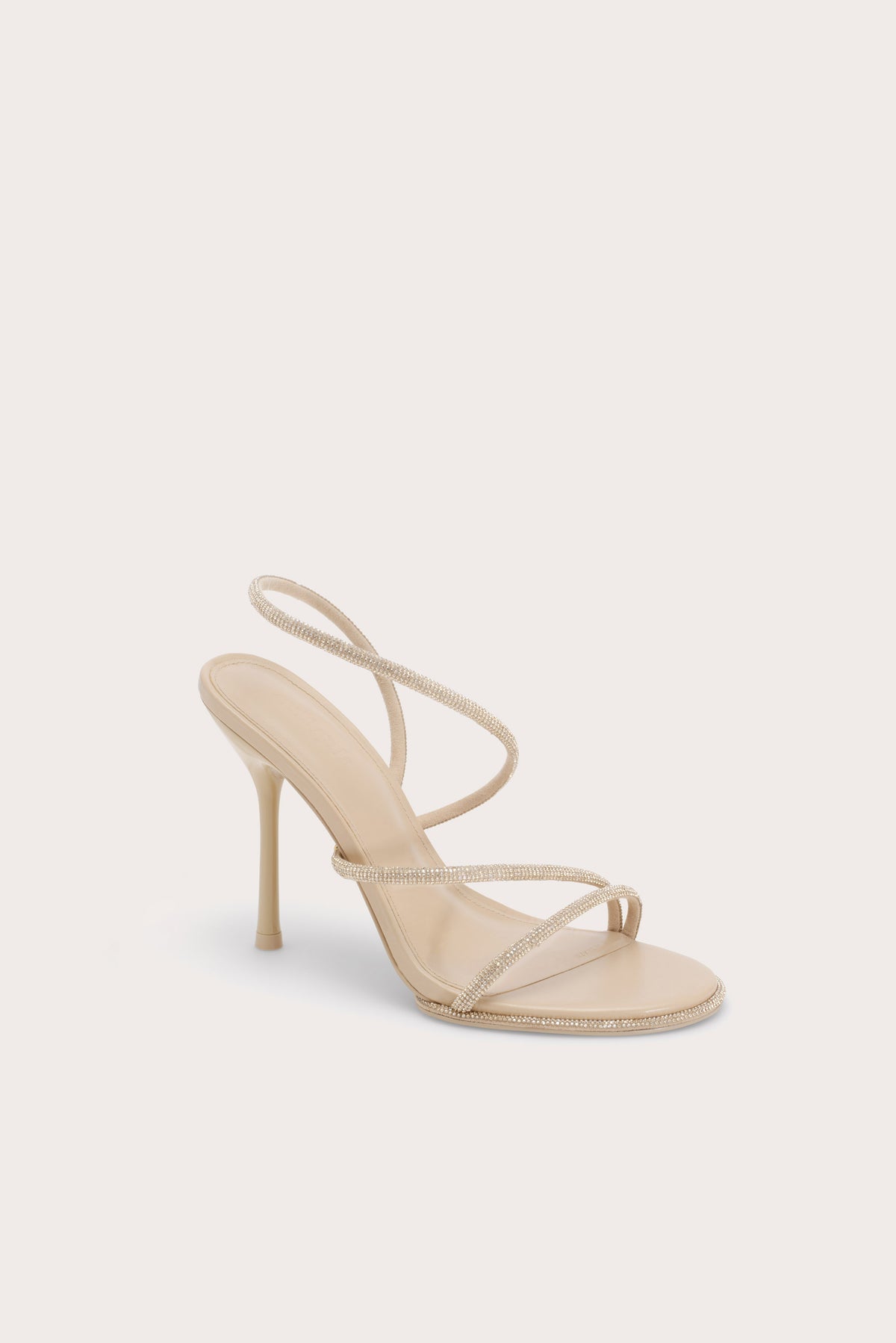 CANDACE RHINESTONE SANDAL - SAND DOLLAR