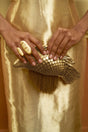NEEMO CLUTCH - ANTIQUE BRASS