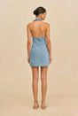 CHARO DENIM DRESS - VINTAGE BLUE