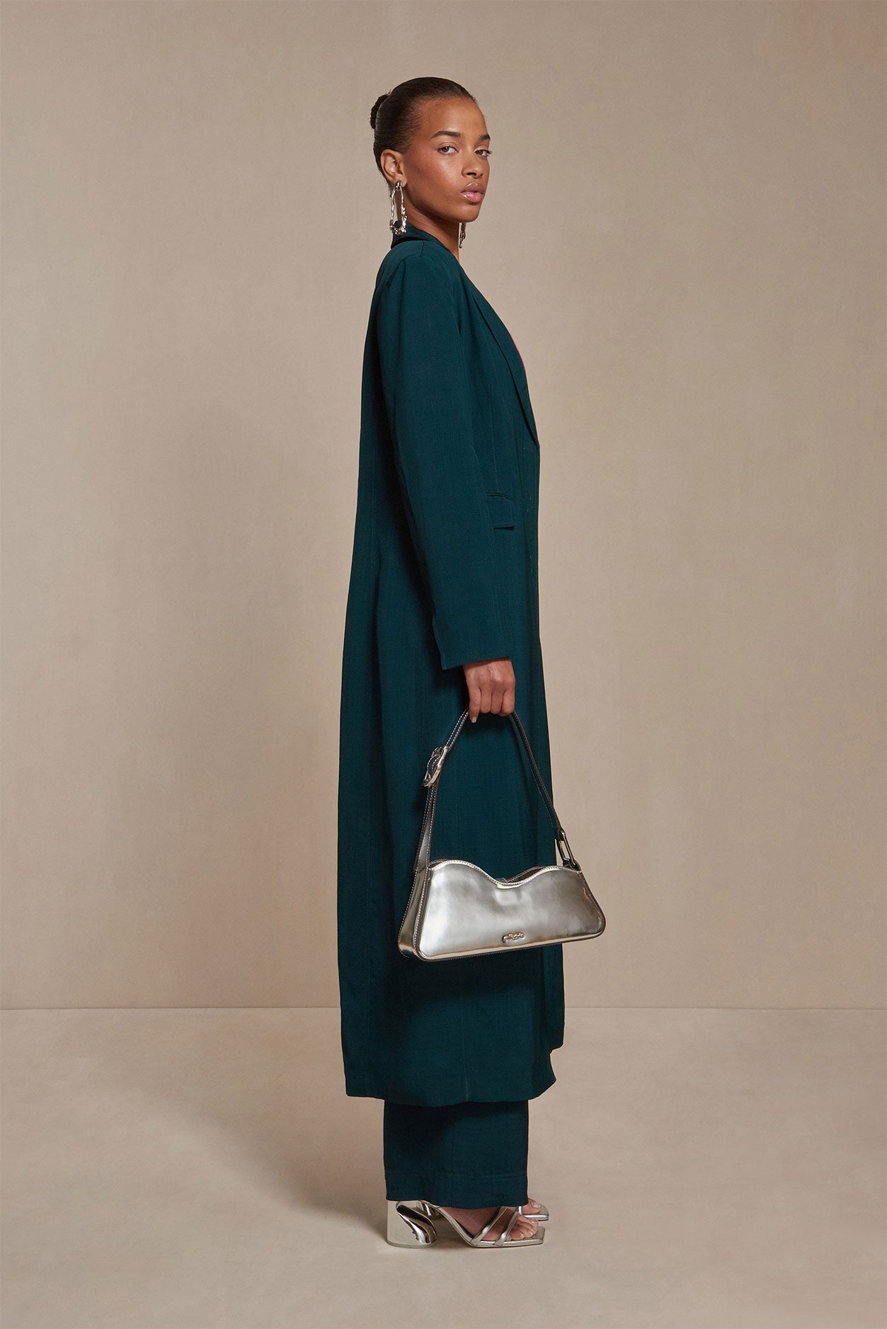 EVEREST COAT - DARK SEAMOSS