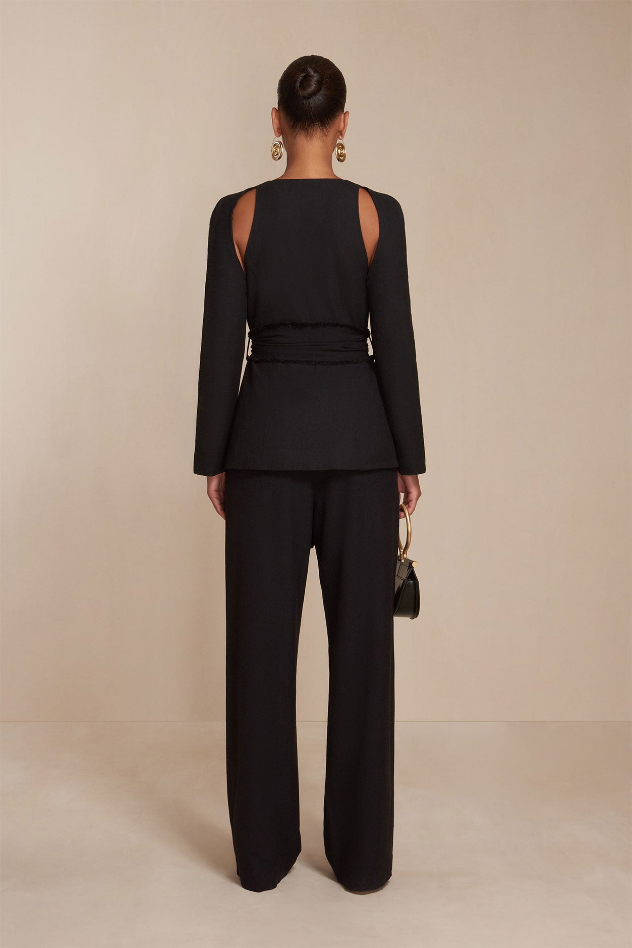 NOEY BLAZER - BLACK