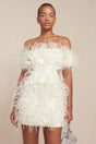 YOLANDA DRESS - OFF WHITE