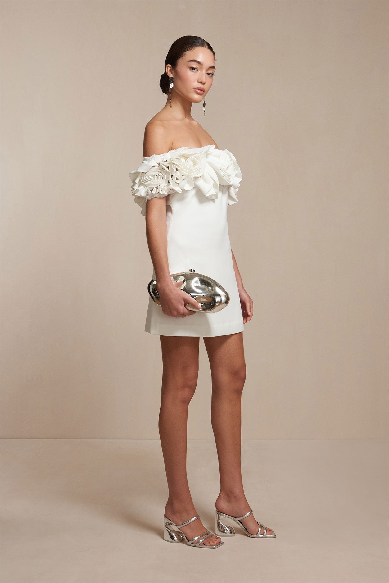 APRYL DRESS - OFF WHITE