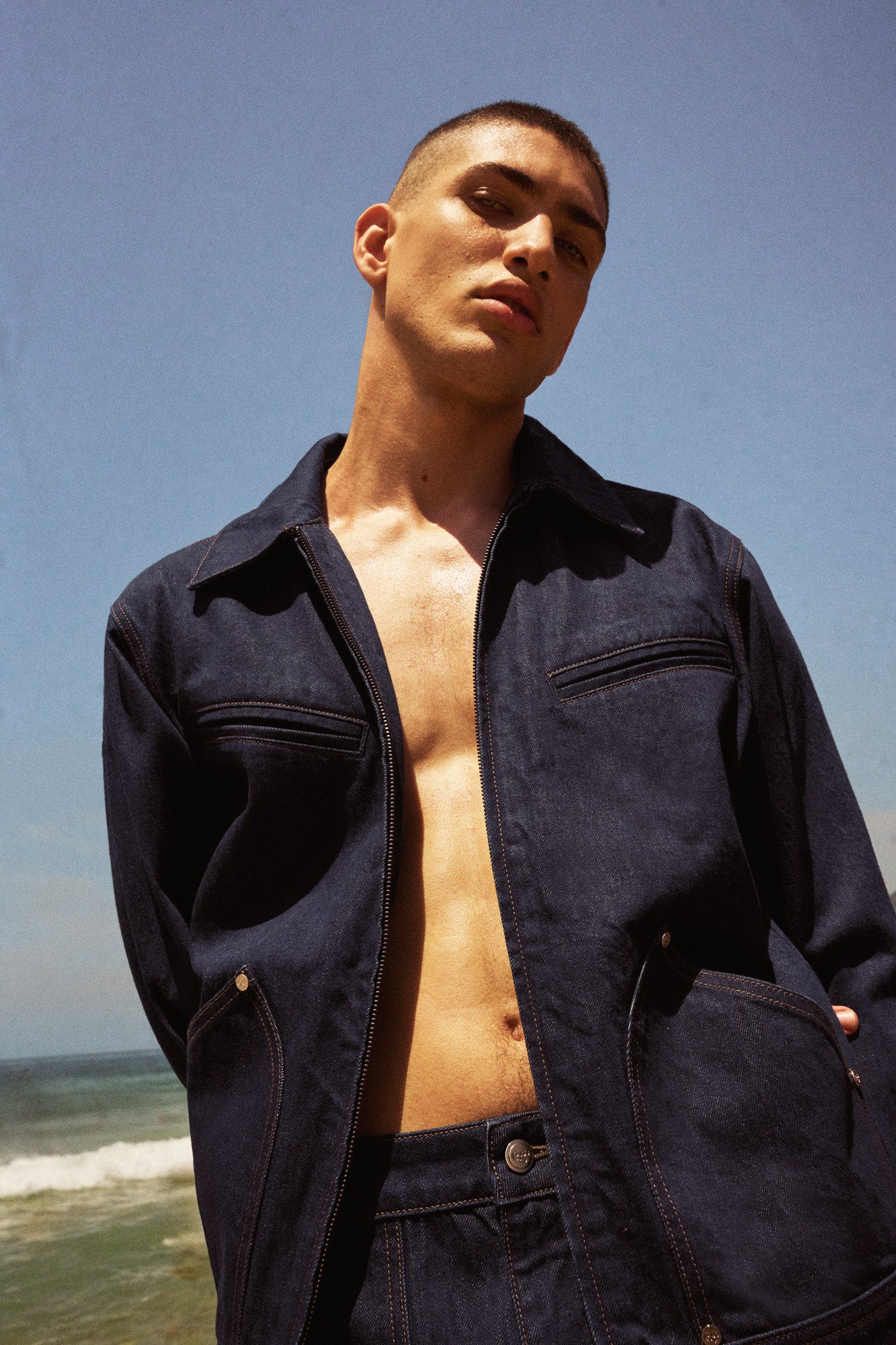 TORU JACKET - INDIGO