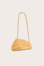 DELVINA CLUTCH - ANTIQUE BRASS