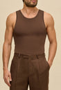 ELIOT KNIT TANK - LUWAK
