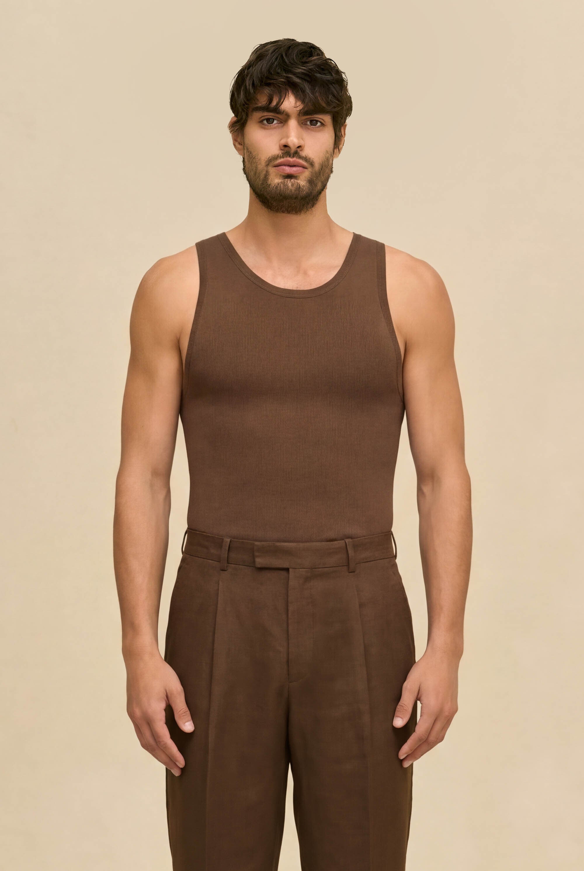 ELIOT KNIT TANK - LUWAK