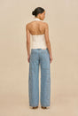 WYNN LOW RISE DENIM PANT - STONE WASH