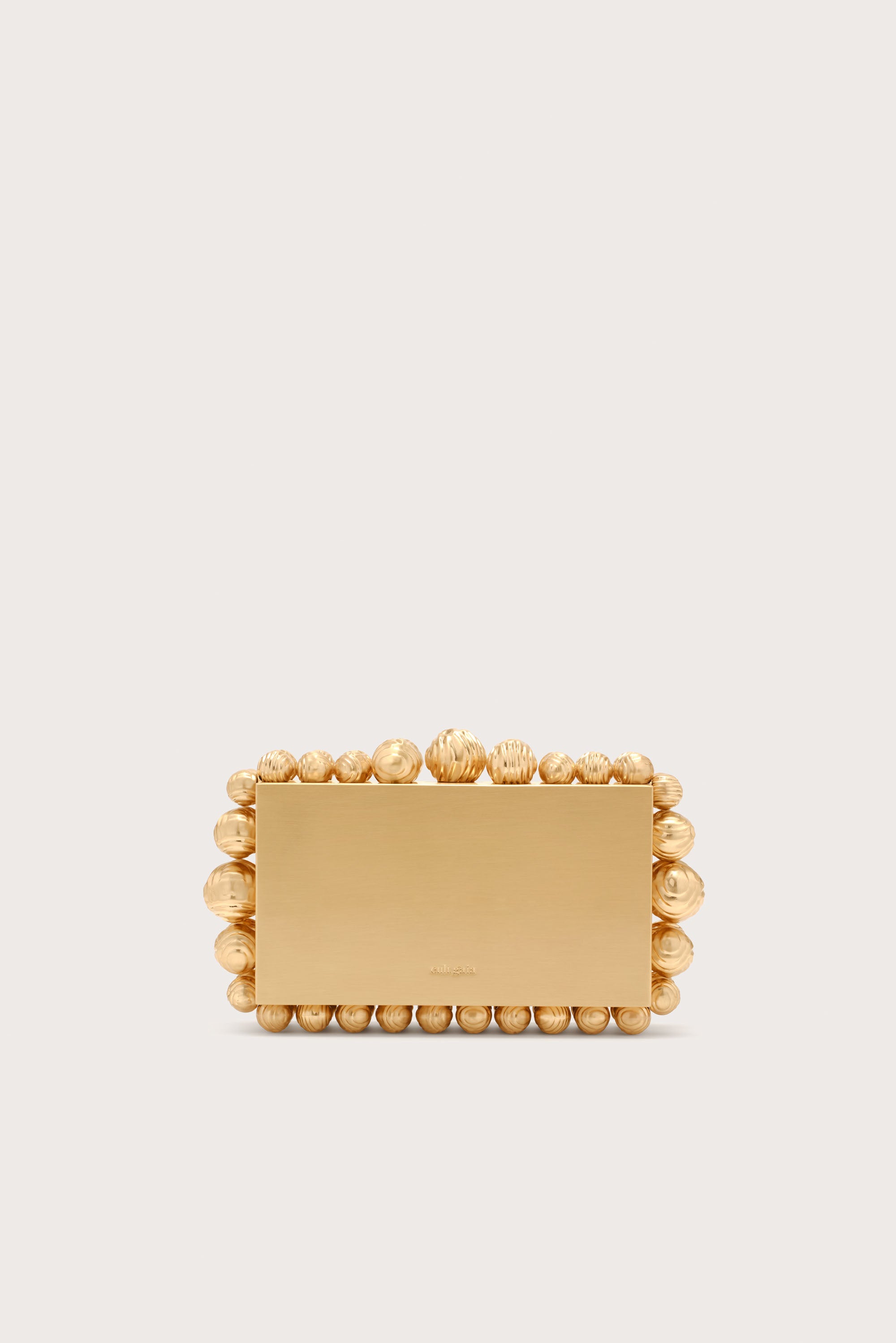 EOS METAL CLUTCH - BRUSHED BRASS