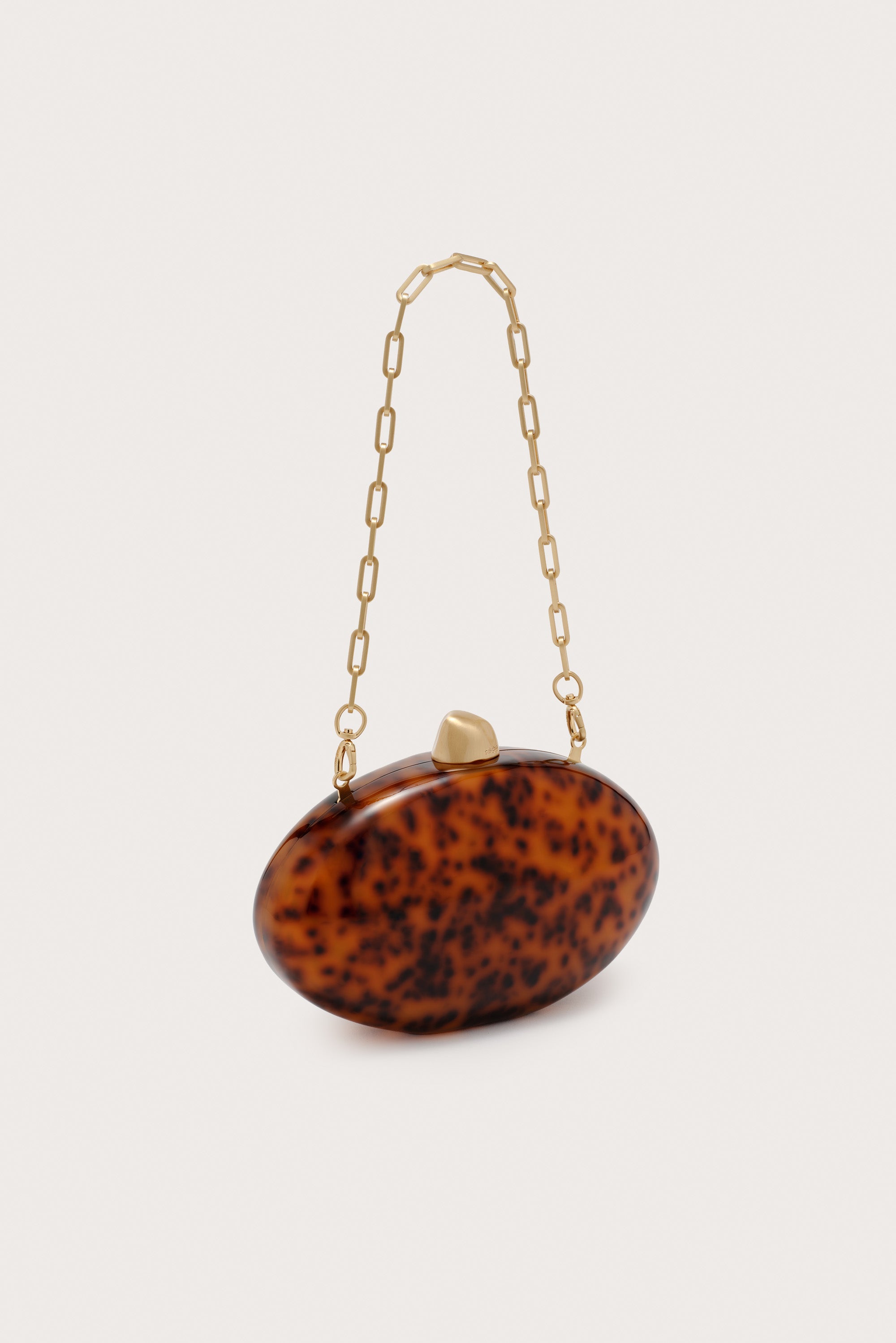 EVIANA CLUTCH - CARAMEL TORTOISE