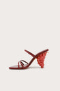 GRAPE SANDAL - CRIMSON