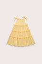 KIDS LEILAH DRESS - DAFFODIL