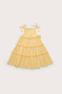 KIDS LEILAH DRESS - DAFFODIL