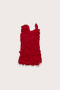 KIDS MEIRA DRESS - MERLOT