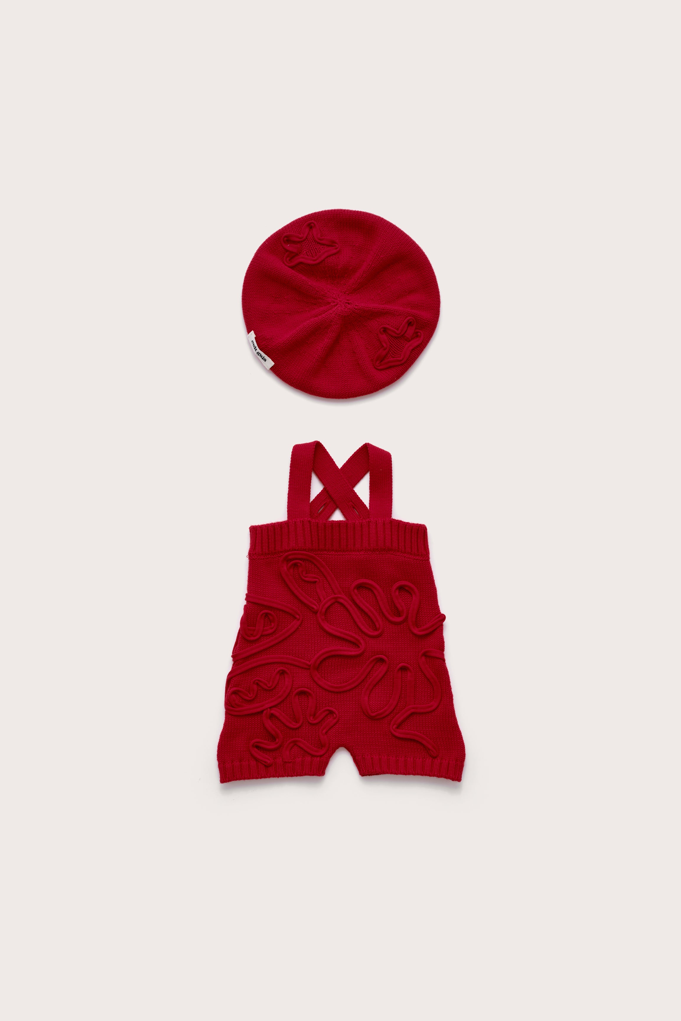 BABY DEVA JUMPSUIT - MERLOT