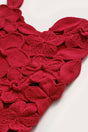 KIDS MEIRA DRESS - MERLOT