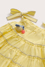 BABY LEILAH DRESS & BLOOMER - DAFFODIL