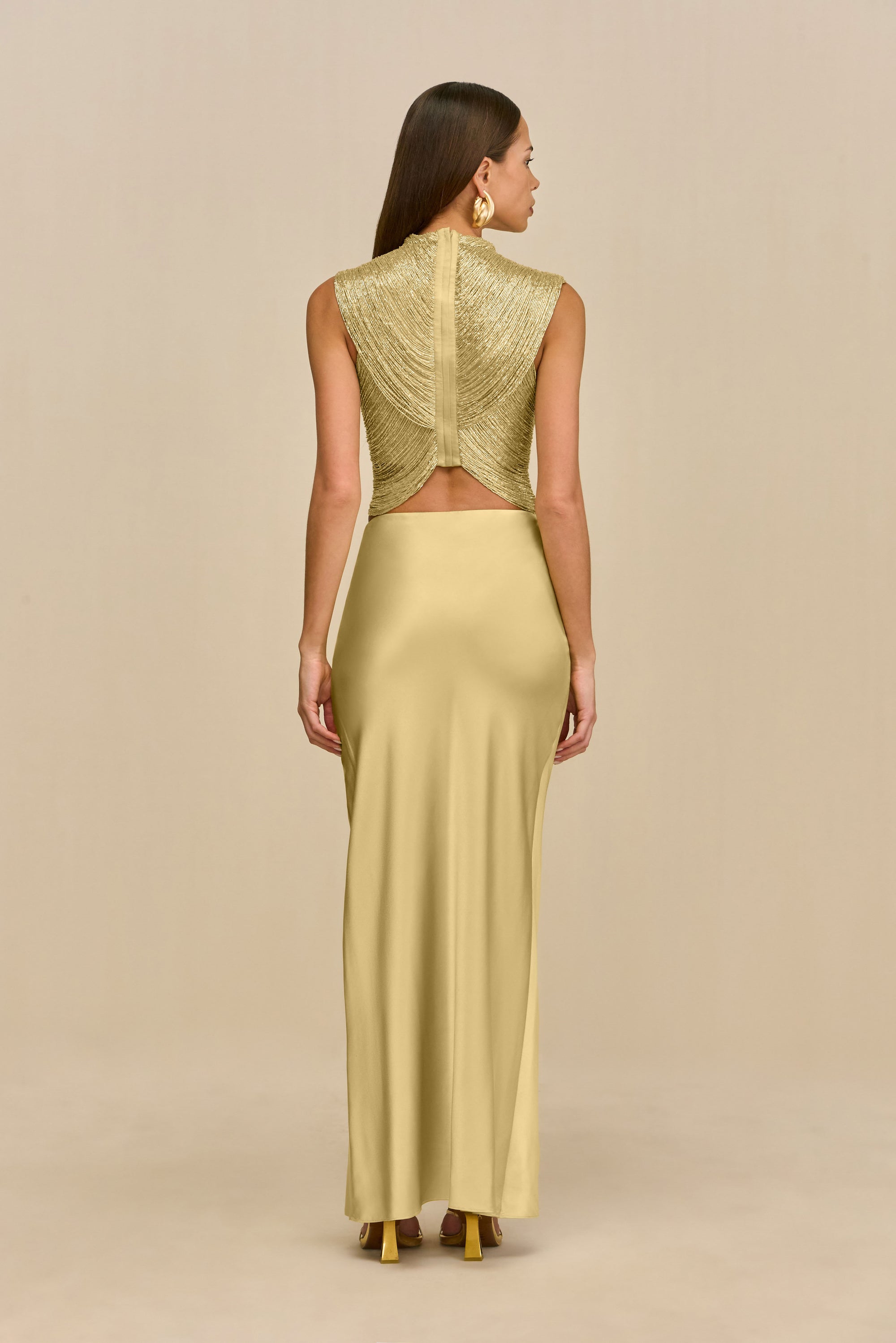 HAISLEY TOP - LIGHT GOLD