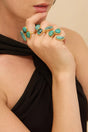 INA RING SET - TURQUOISE MULTI