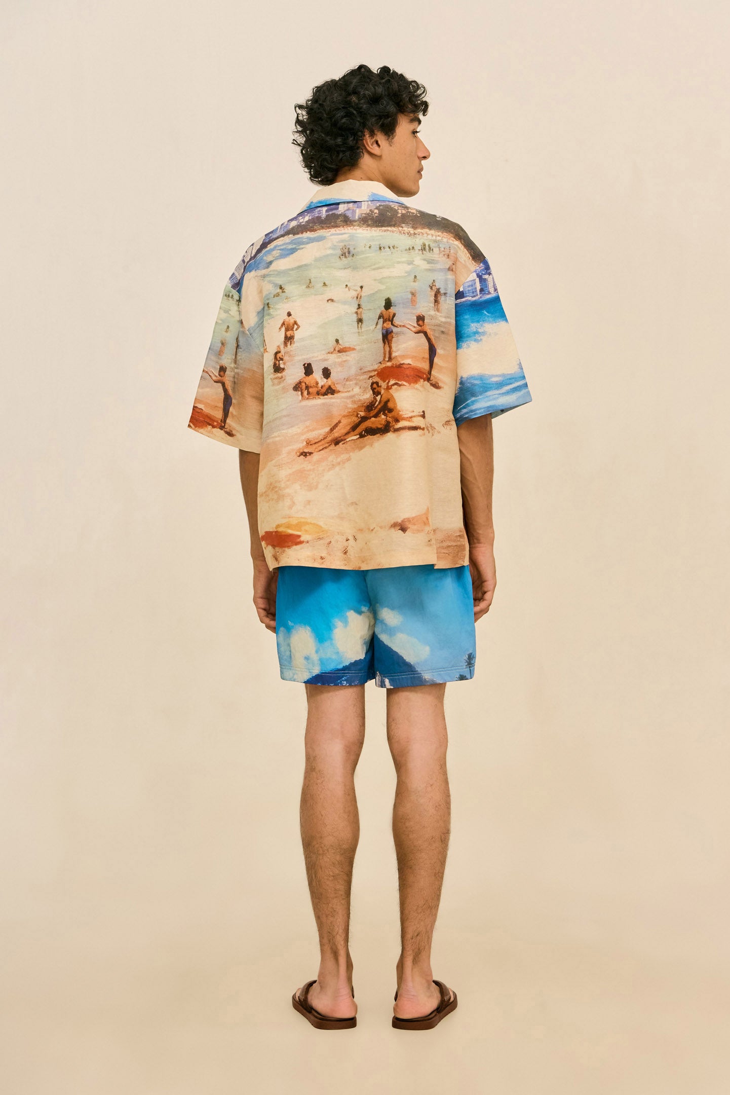 MORFEO SWIM SHORT - RIO BEACH PRINT