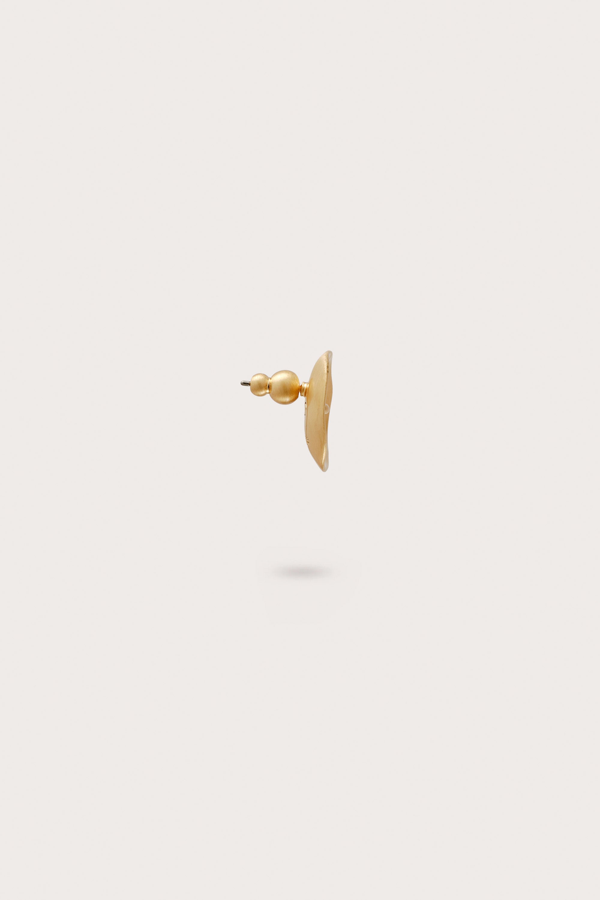 IZARA EARRING - BRUSHED BRASS