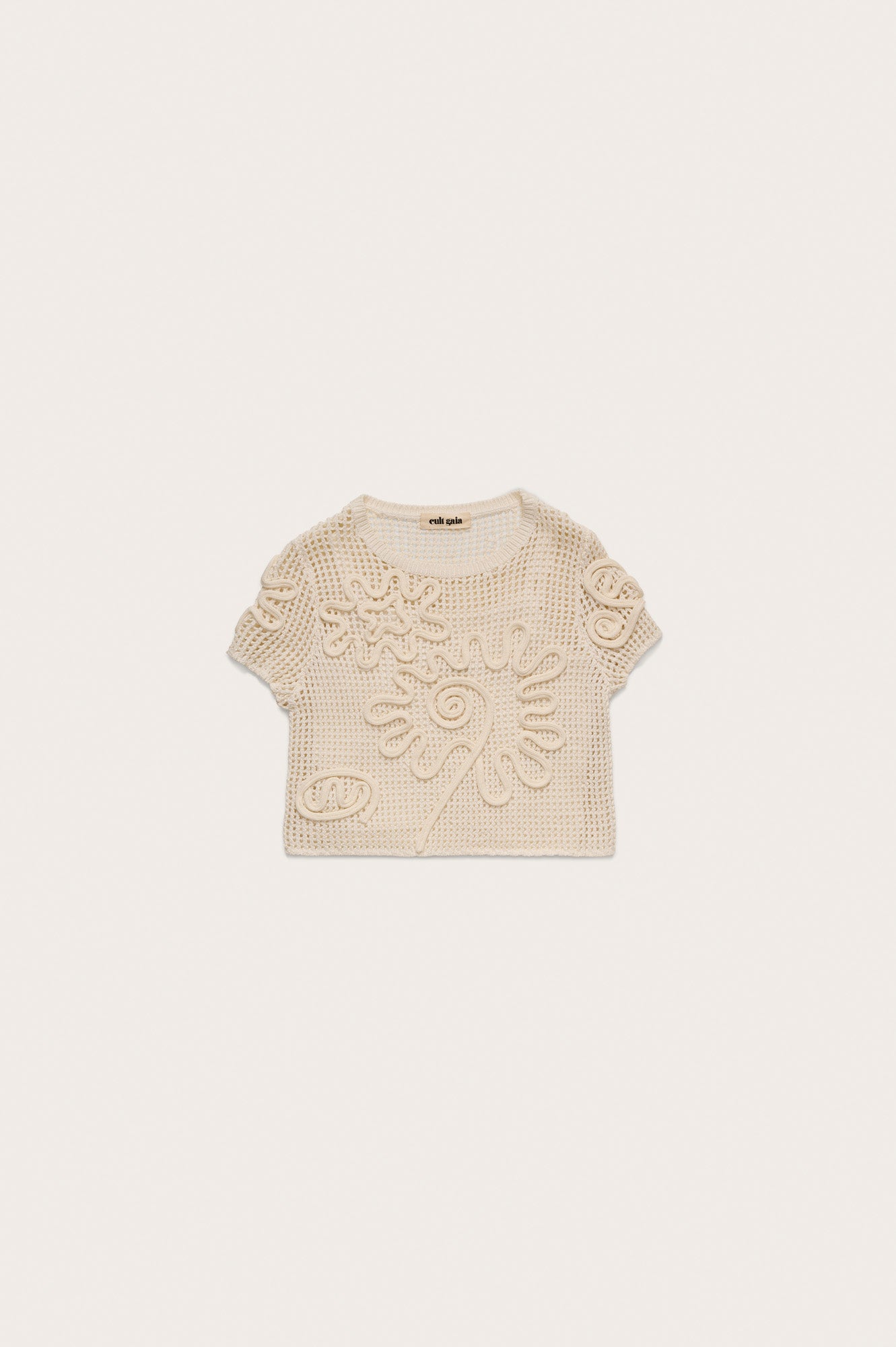 KIDS ILEANA TOP & BOTTOM SET - OFF WHITE