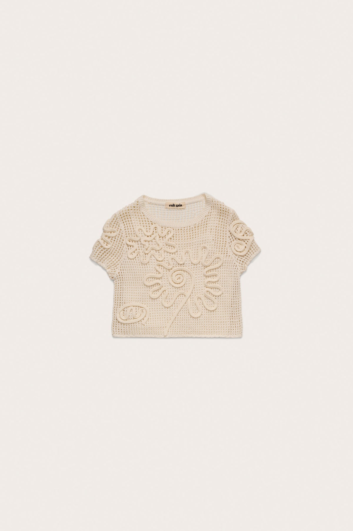 KIDS ILEANA TOP & BOTTOM SET - OFF WHITE
