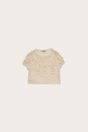 KIDS ILEANA TOP & BOTTOM SET - OFF WHITE