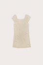KIDS JANIE DRESS - OFF WHITE