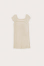 KIDS JANIE DRESS - OFF WHITE