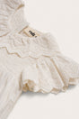 BABY JOSLYN DRESS & BLOOMER - OFF WHITE