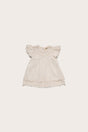 BABY JOSLYN DRESS & BLOOMER - OFF WHITE