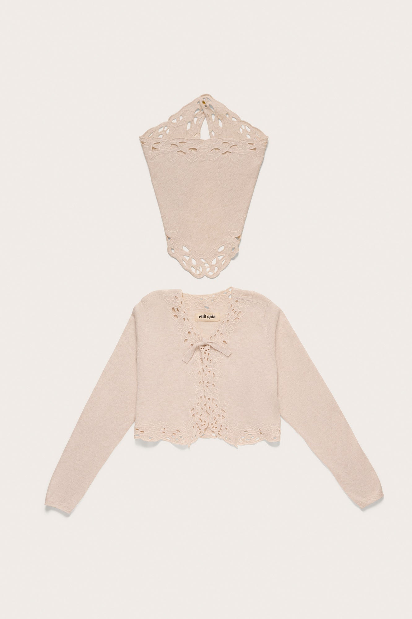 KIDS NAT CARDIGAN - CLOUD