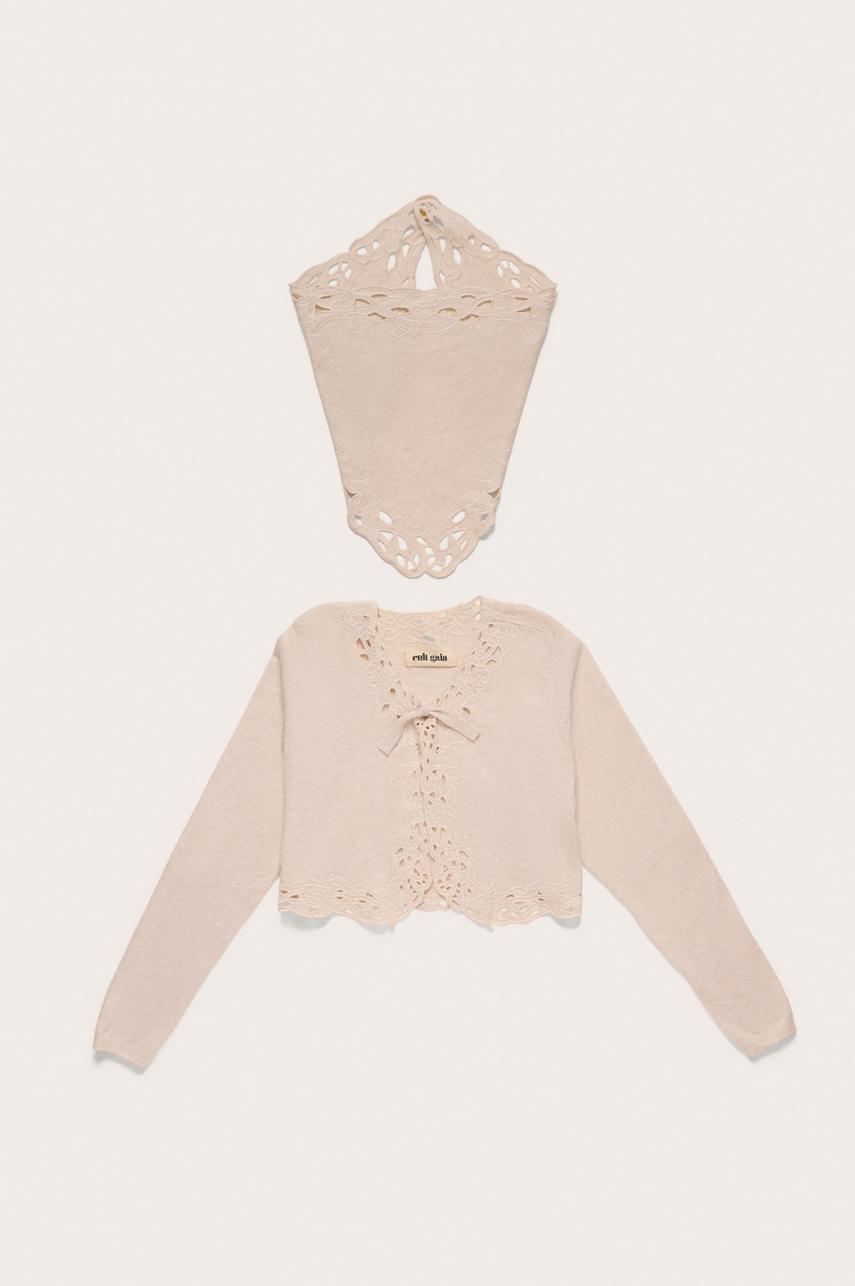 KIDS NAT CARDIGAN - CLOUD