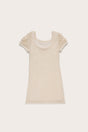 KIDS NISSA DRESS - OFF WHITE