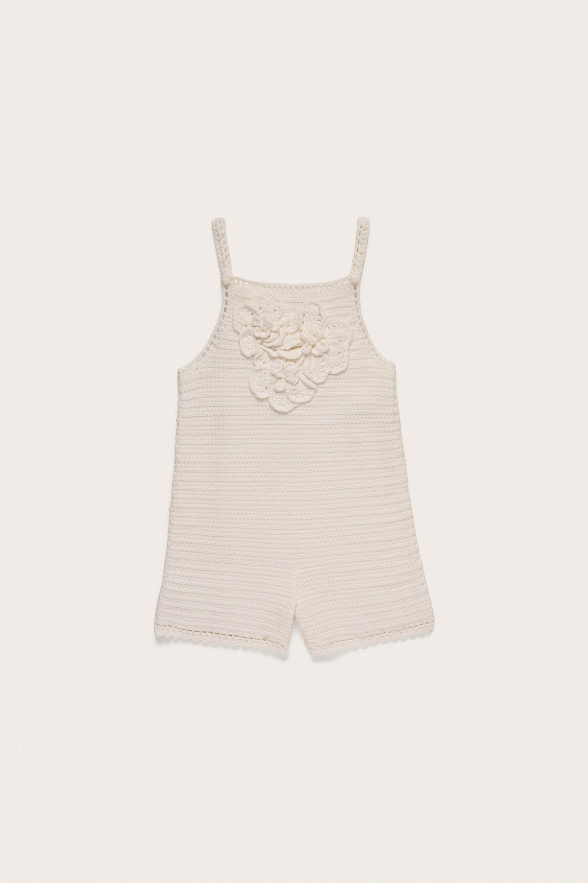 KIDS SHAH JUMPSUIT - OFF WHITE