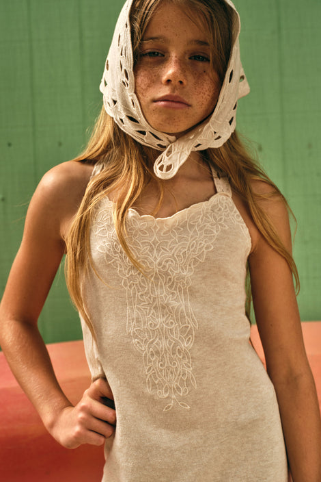 KIDS NAT CARDIGAN - CLOUD