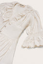 KIDS WILLOW DRESS - OFF WHITE