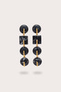 LAGUNA EARRING - BLACK MULTI