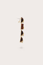 LAGUNA EARRING - WALNUT