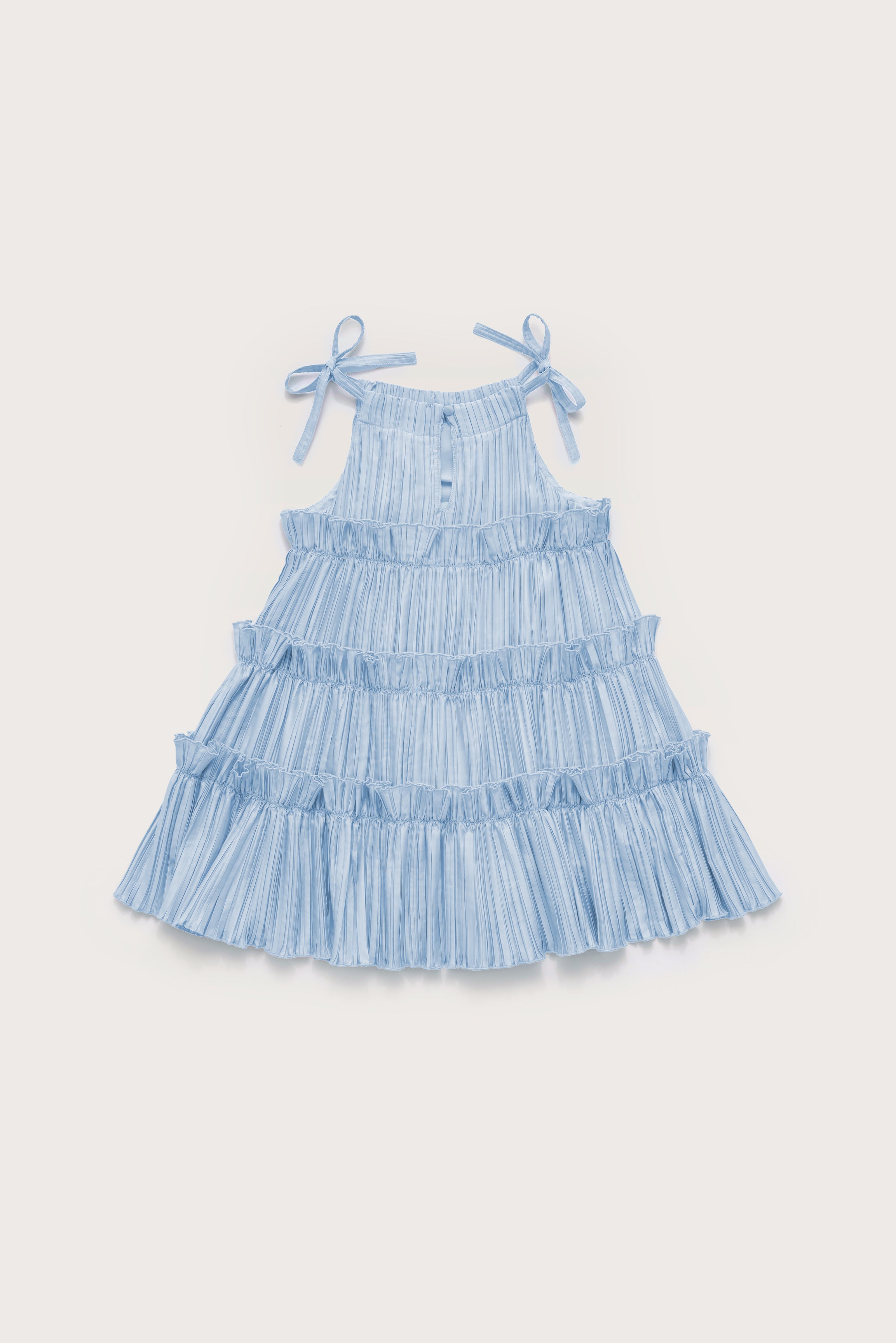KIDS LEILAH DRESS - COASTAL
