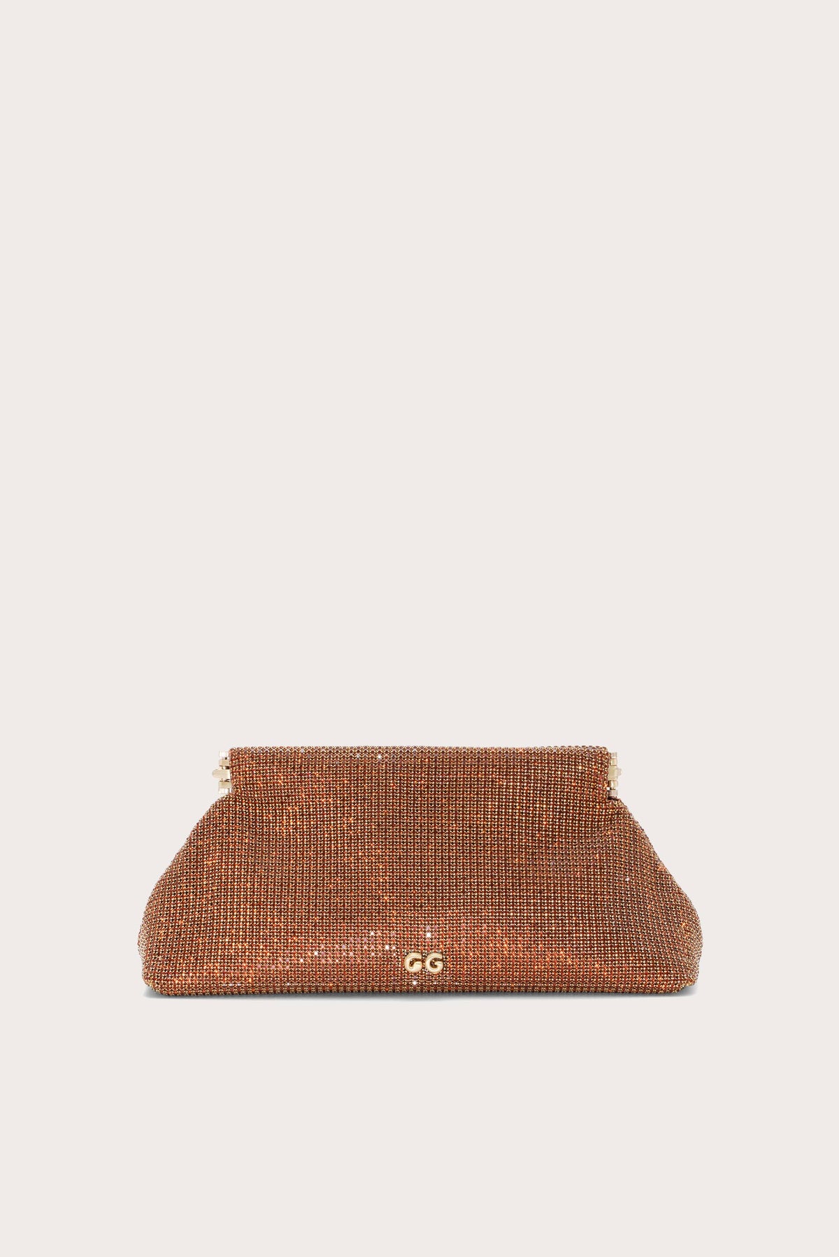 LILLIA RHINESTONE MINI CLUTCH - SMOKED TOPAZ