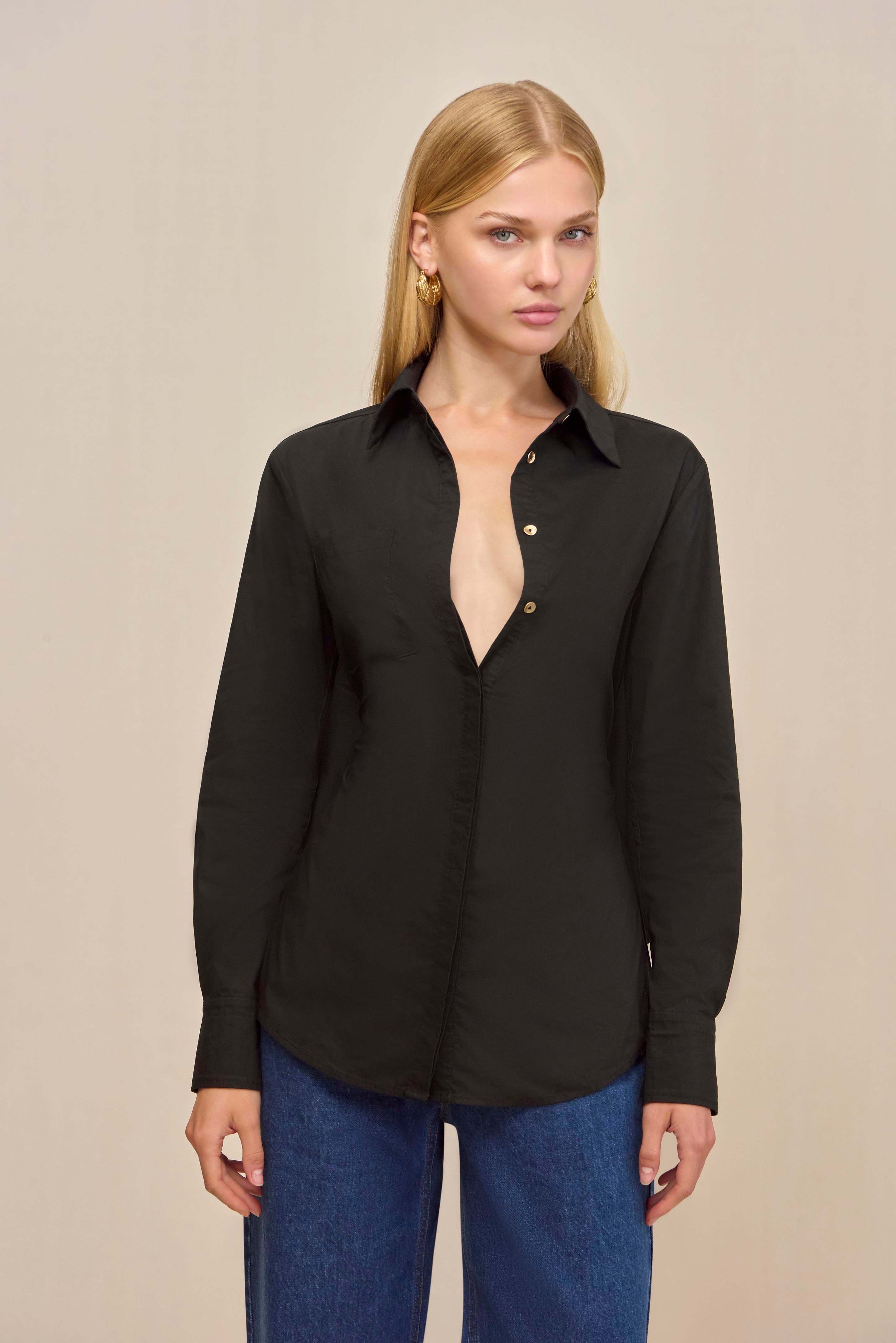 EMELYN TOP - BLACK