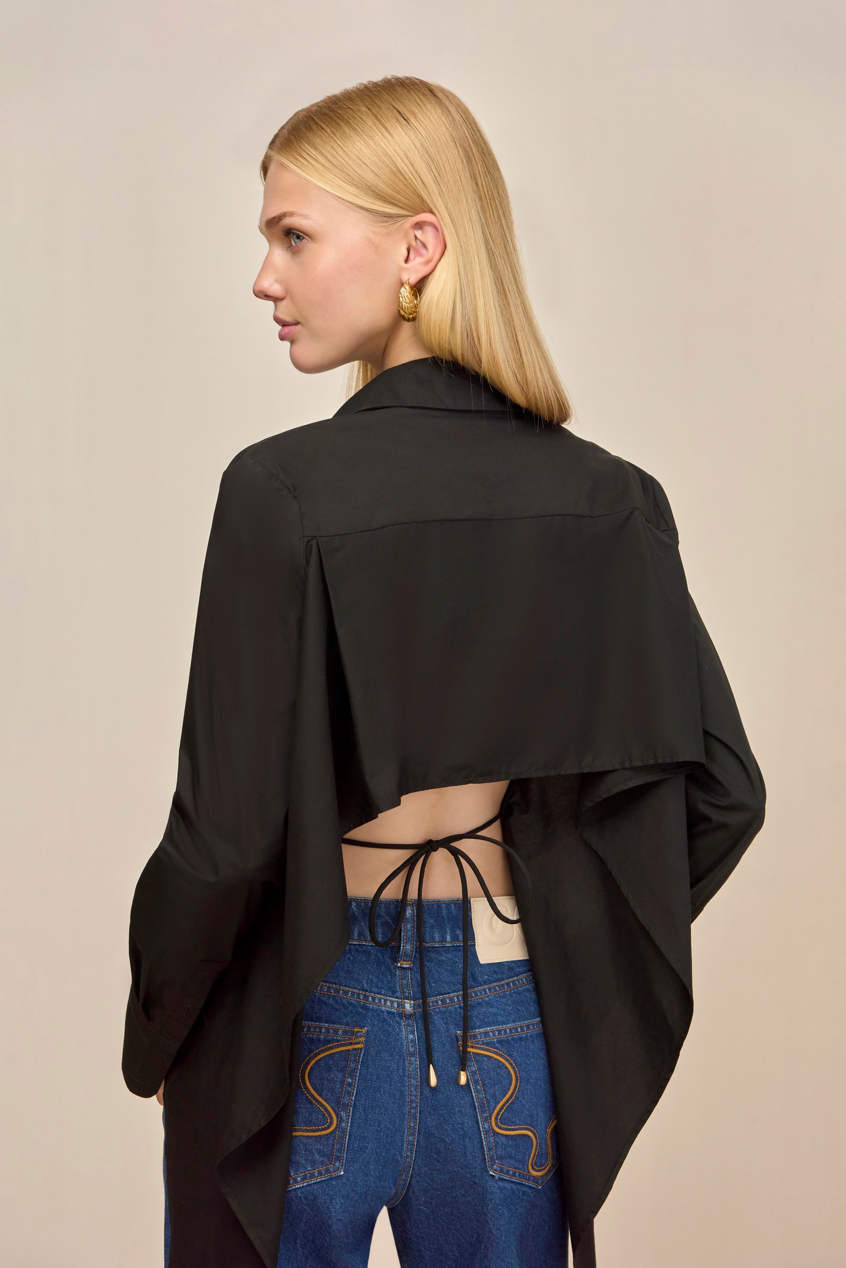 EMELYN TOP - BLACK