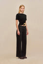 ELLEN KNIT TOP - BLACK