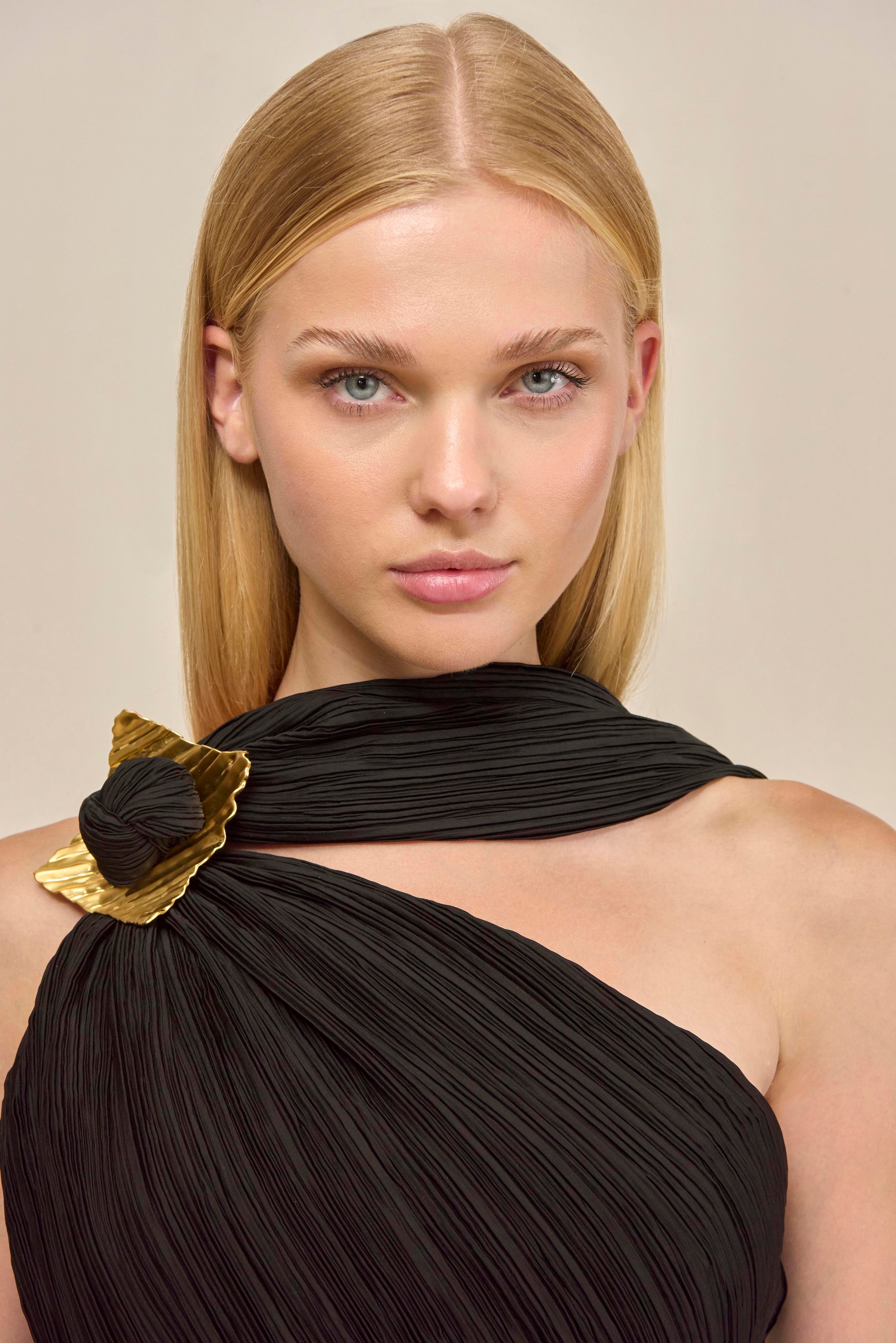 MOIRA TOP - BLACK
