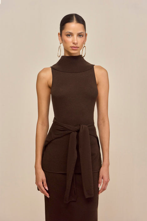 NADINE SKIRT - DARK JAVA