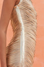 HEIDI DRESS - GOLD