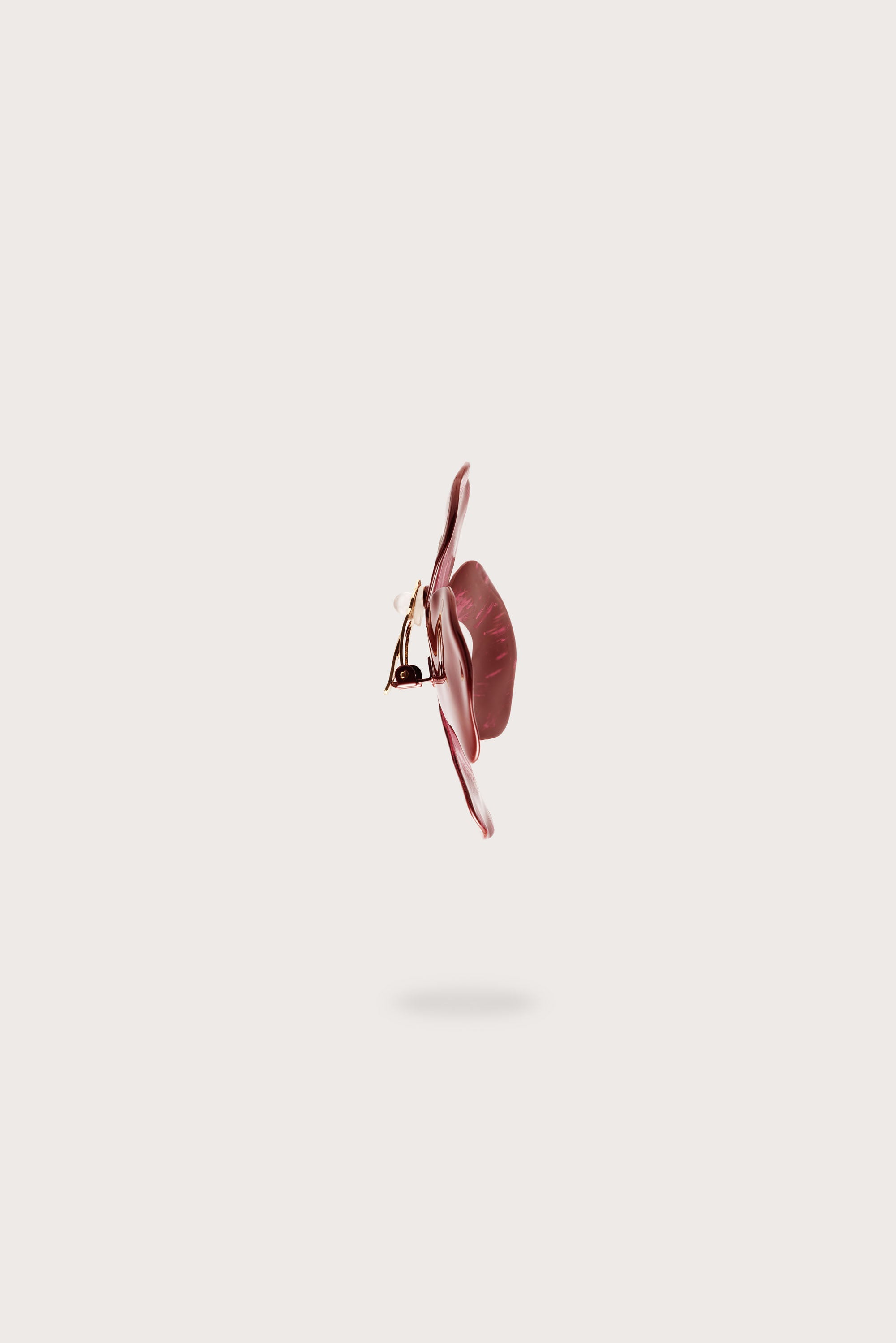 LUCKY EARRING - WINTER PLUM